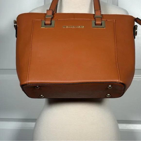 Michael Kors Brown Leather Tote - Picture 3 of 6